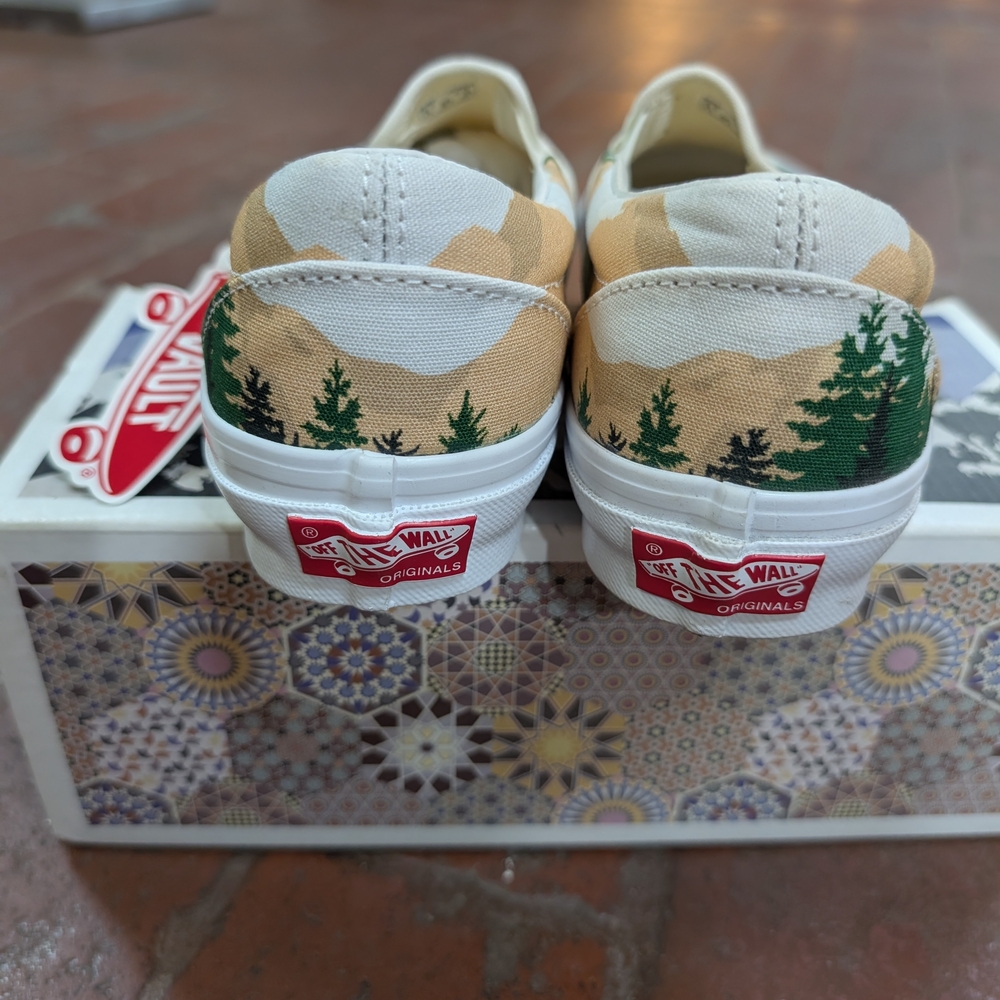 Kith x Vans Vault OG Classic Slip-On LX "Treescape" sneaker NWT!! - Picture 4 of 5